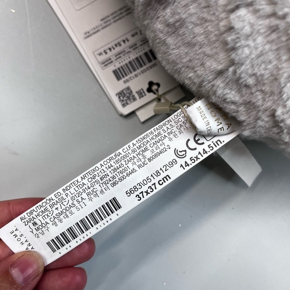 NWT Zara Home Kids Plush Blue Glasses OS - Picture 8 of 8